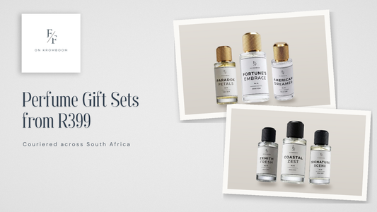 Perfume gift sets from R399 by Fine Fragrances on Kromboom
